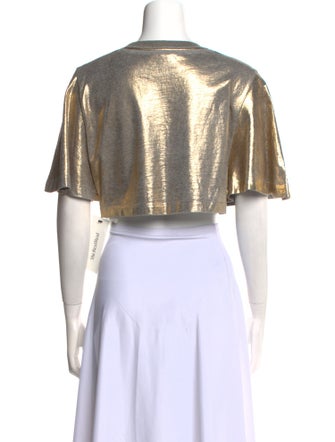 Louis Vuitton 2023 Crew Neck Crop Top