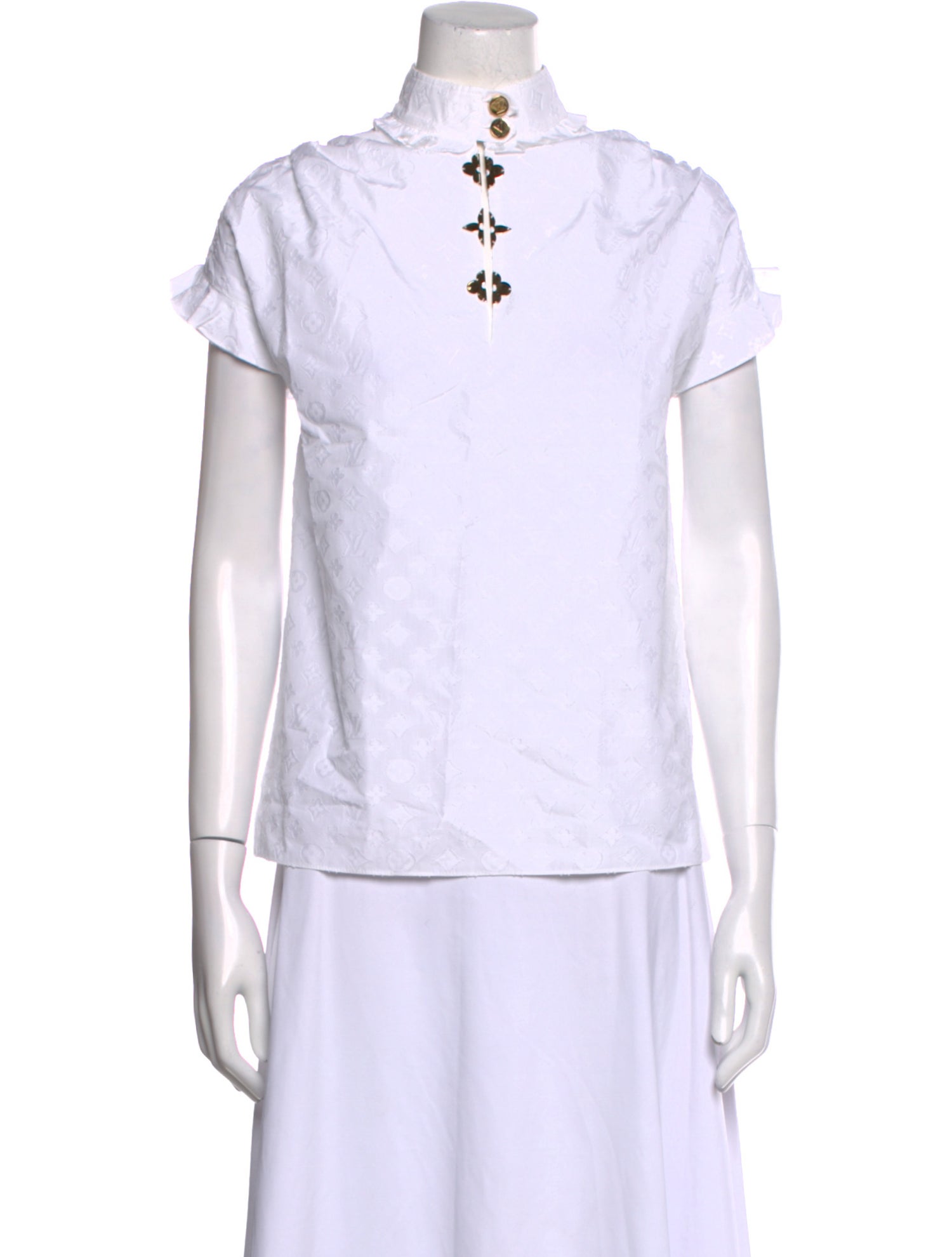 Louis Vuitton 2022 Mock Neck Top