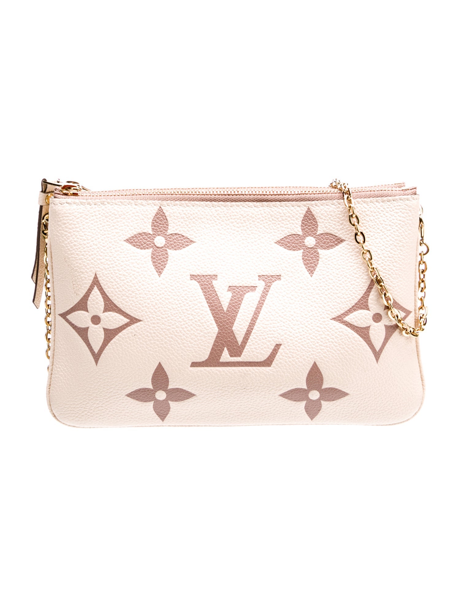 Louis Vuitton LV Monogram Double Zip Pochette