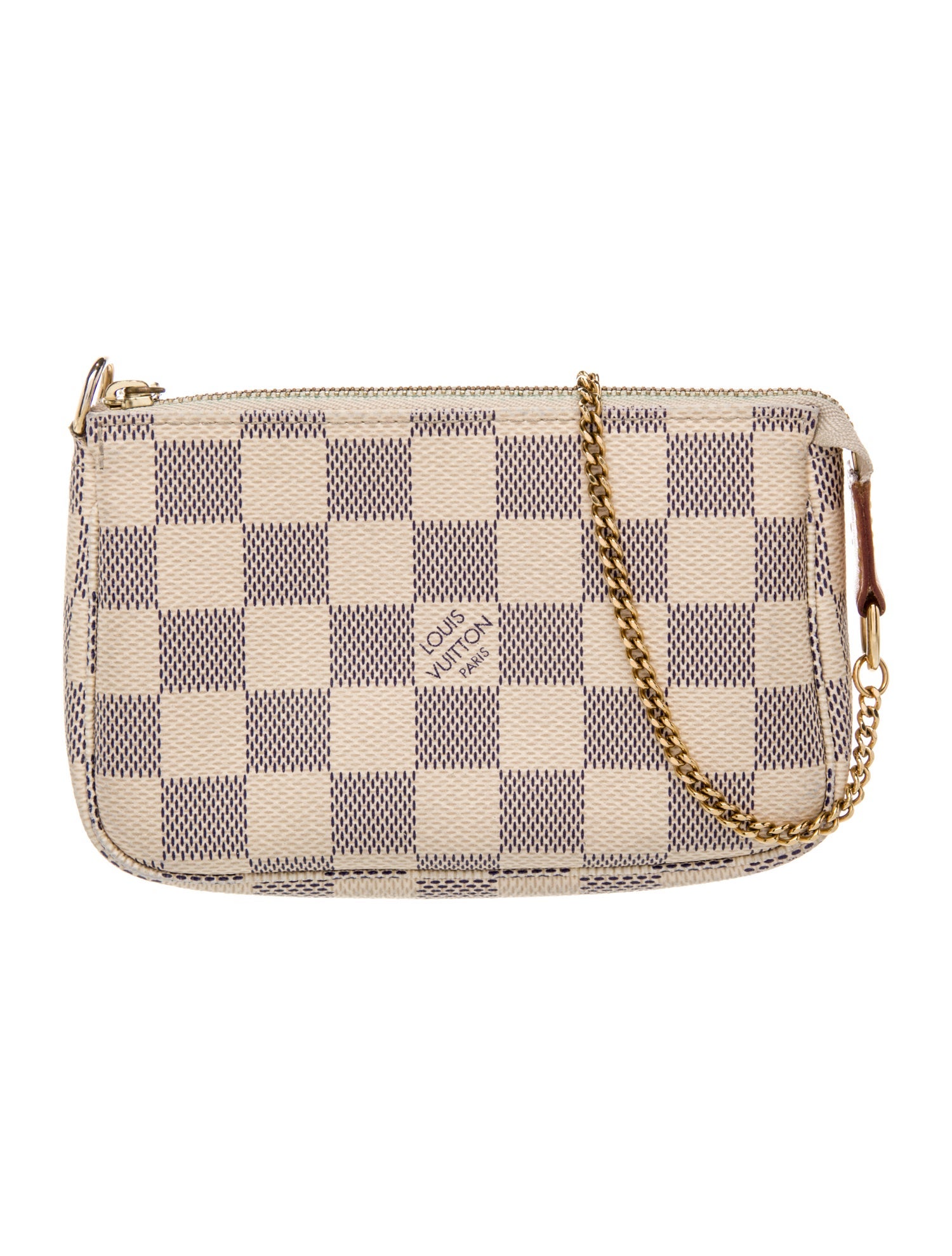 Louis Vuitton Damier Azur Pochette Accessoires Mini Vintage