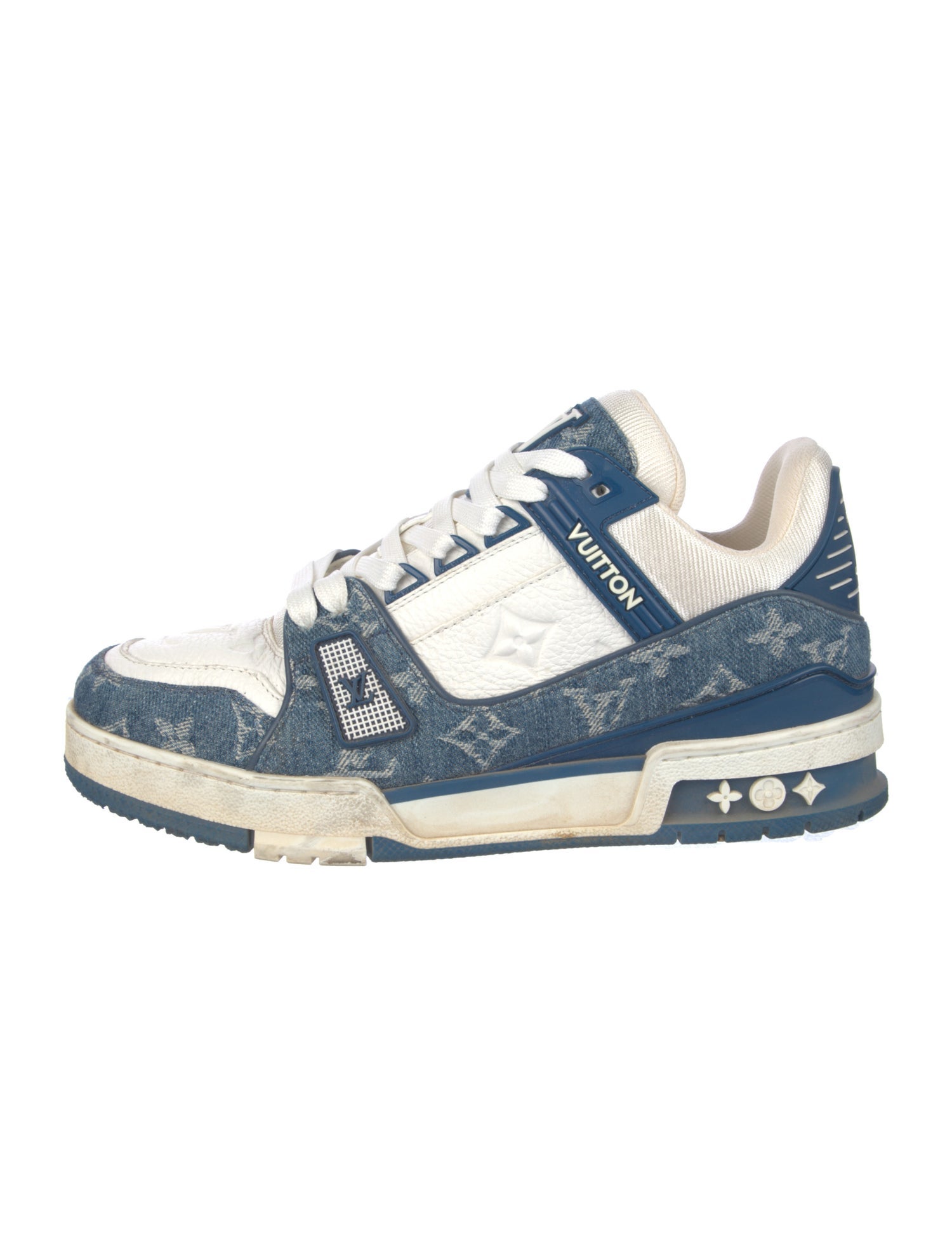 Louis Vuitton LV Monogram Leather Sneakers
