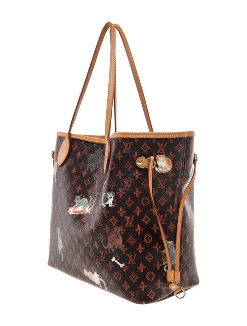 Louis Vuitton LV Monogram Neverfull w/Pouch MM