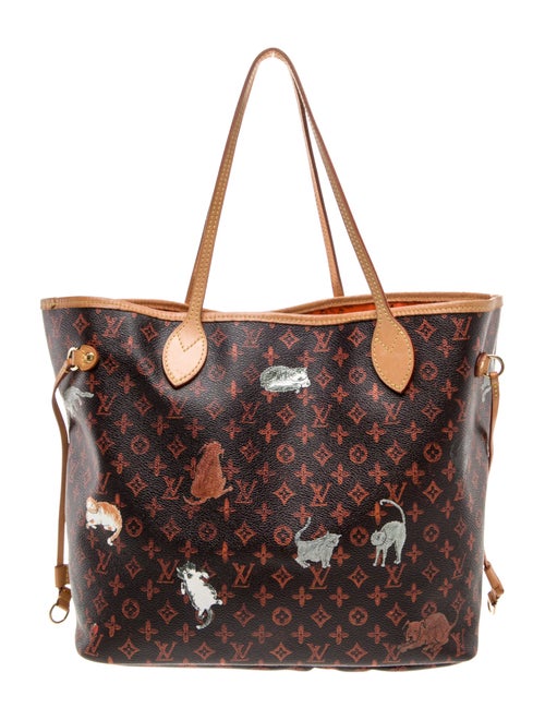 Louis Vuitton LV Monogram Neverfull w/Pouch MM