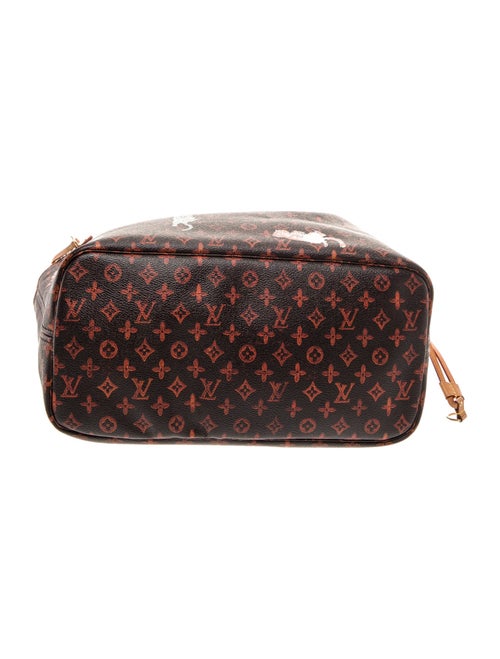 Louis Vuitton LV Monogram Neverfull w/Pouch MM