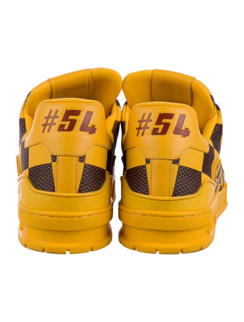 Louis Vuitton Leather Printed Sneakers