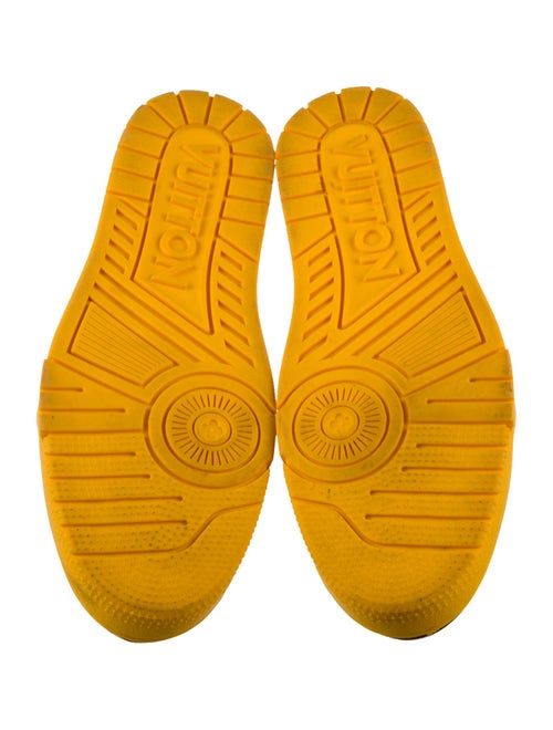 Louis Vuitton Leather Printed Sneakers