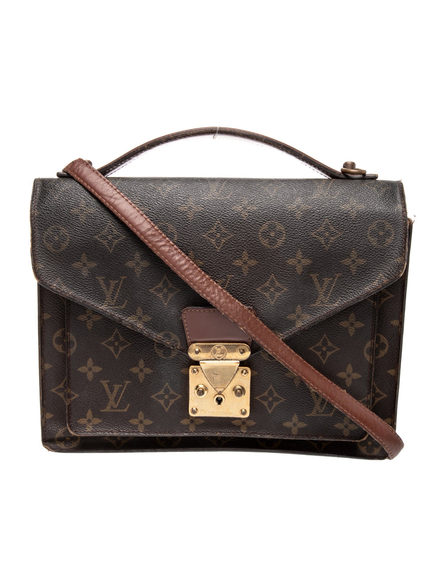Louis Vuitton LV Monogram Monceau 28 Vintage