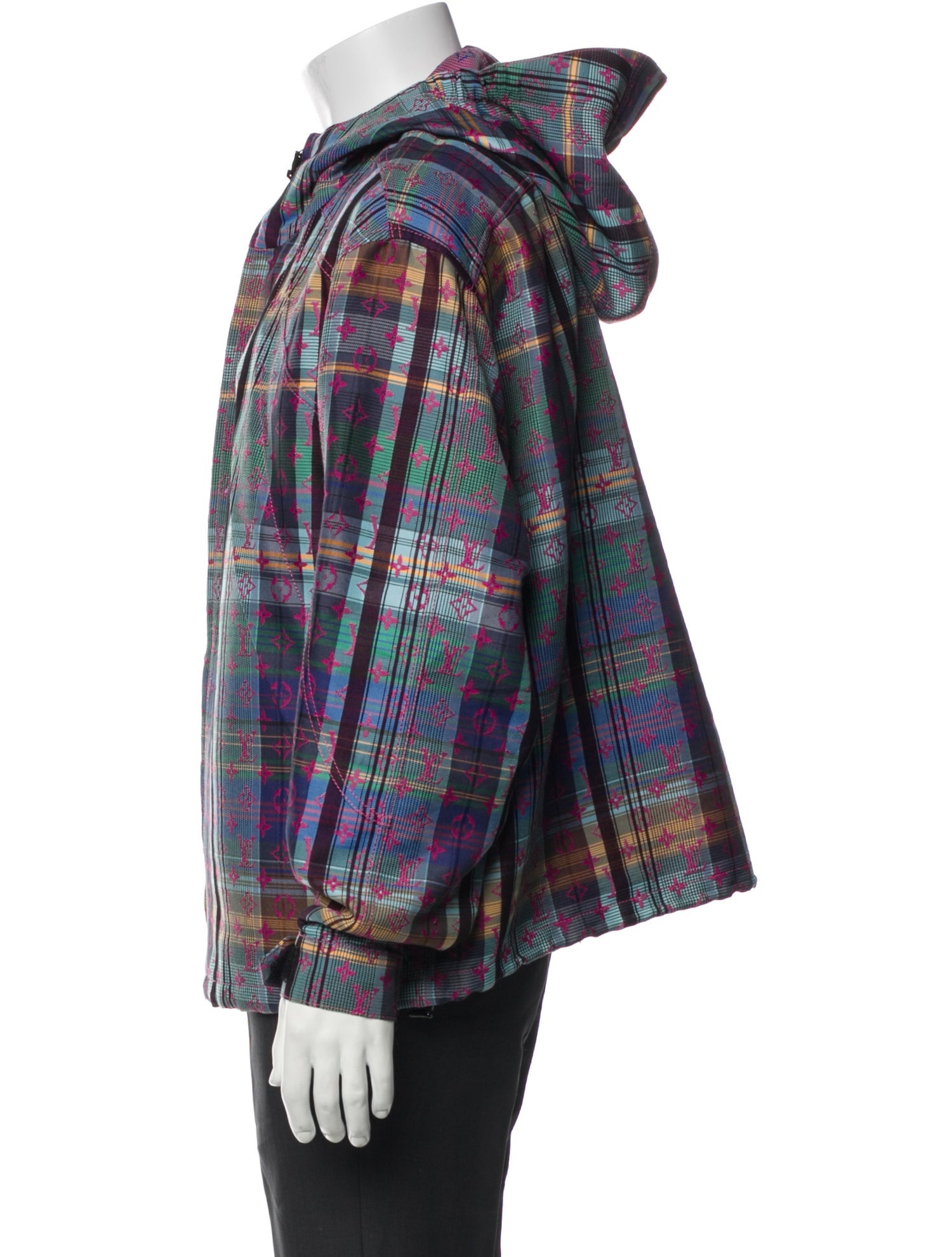 Louis Vuitton 2021 Plaid Windbreaker