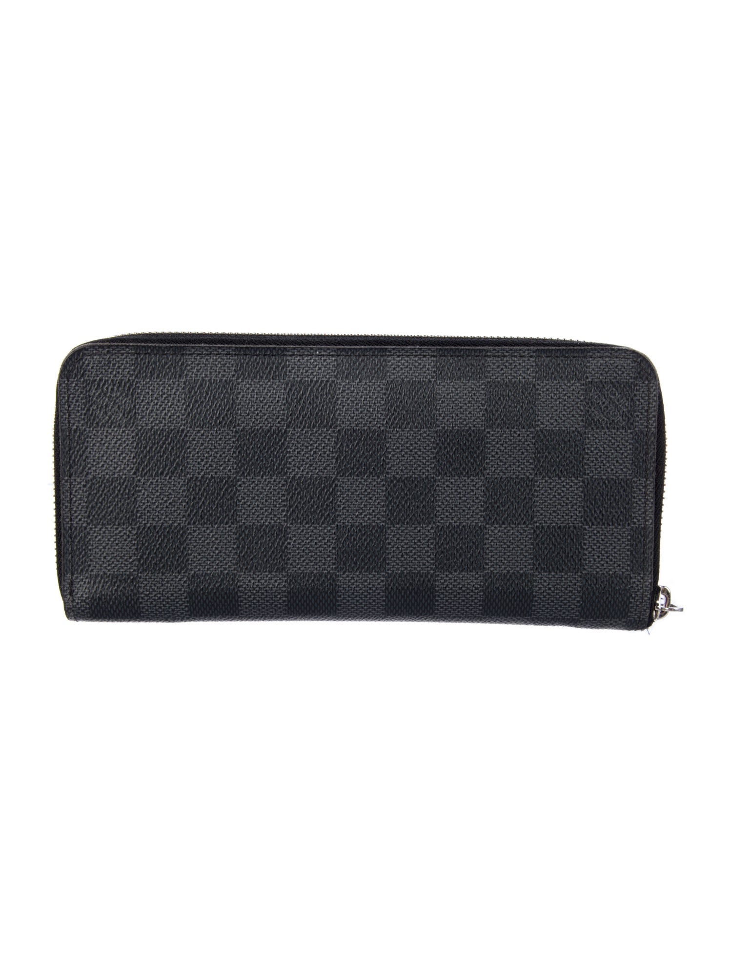 Louis Vuitton 2016 Damier Graphite Pattern Zippy Wallet