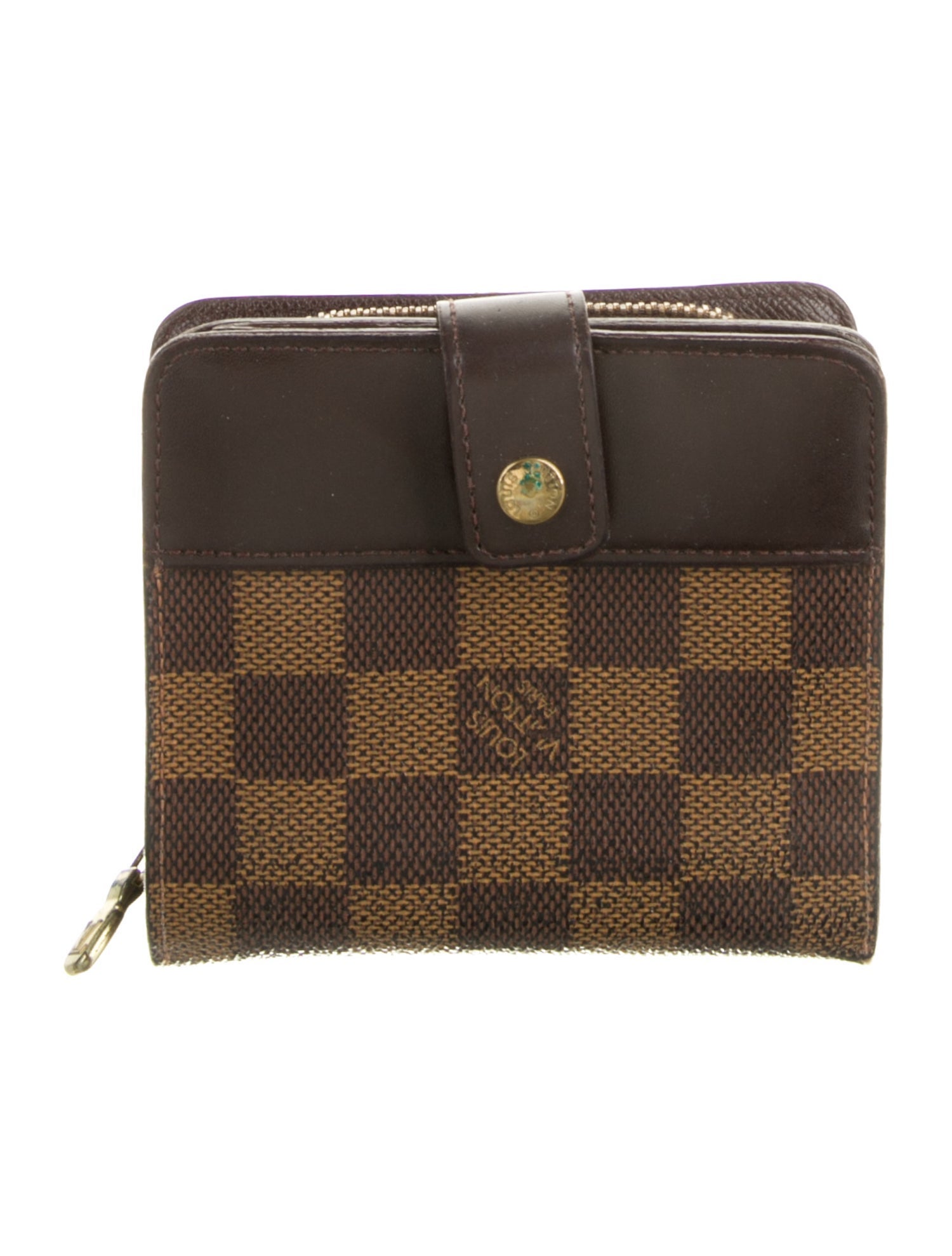 Louis Vuitton Vintage 2001 Compact Zippé Wallet