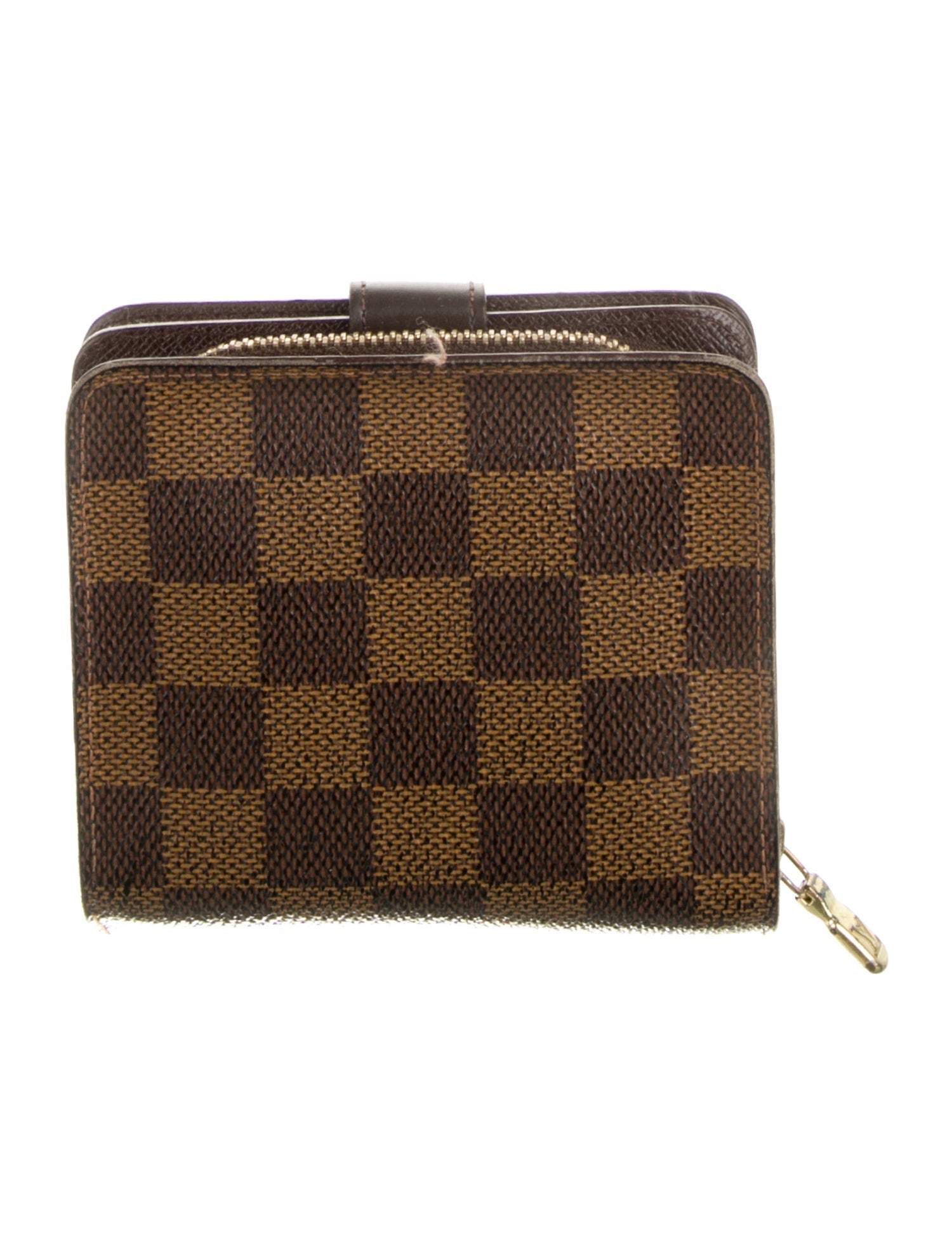 Louis Vuitton Vintage 2001 Compact Zippé Wallet