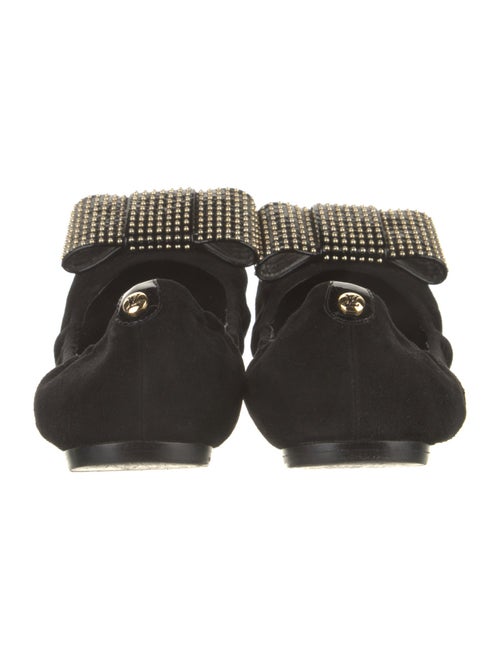 Louis Vuitton LV Monogram Suede Ballet Flats