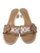 Louis Vuitton LV Monogram Leather Slides