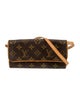 Louis Vuitton Coated Canvas Twin PM