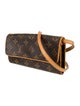 Louis Vuitton Coated Canvas Twin PM