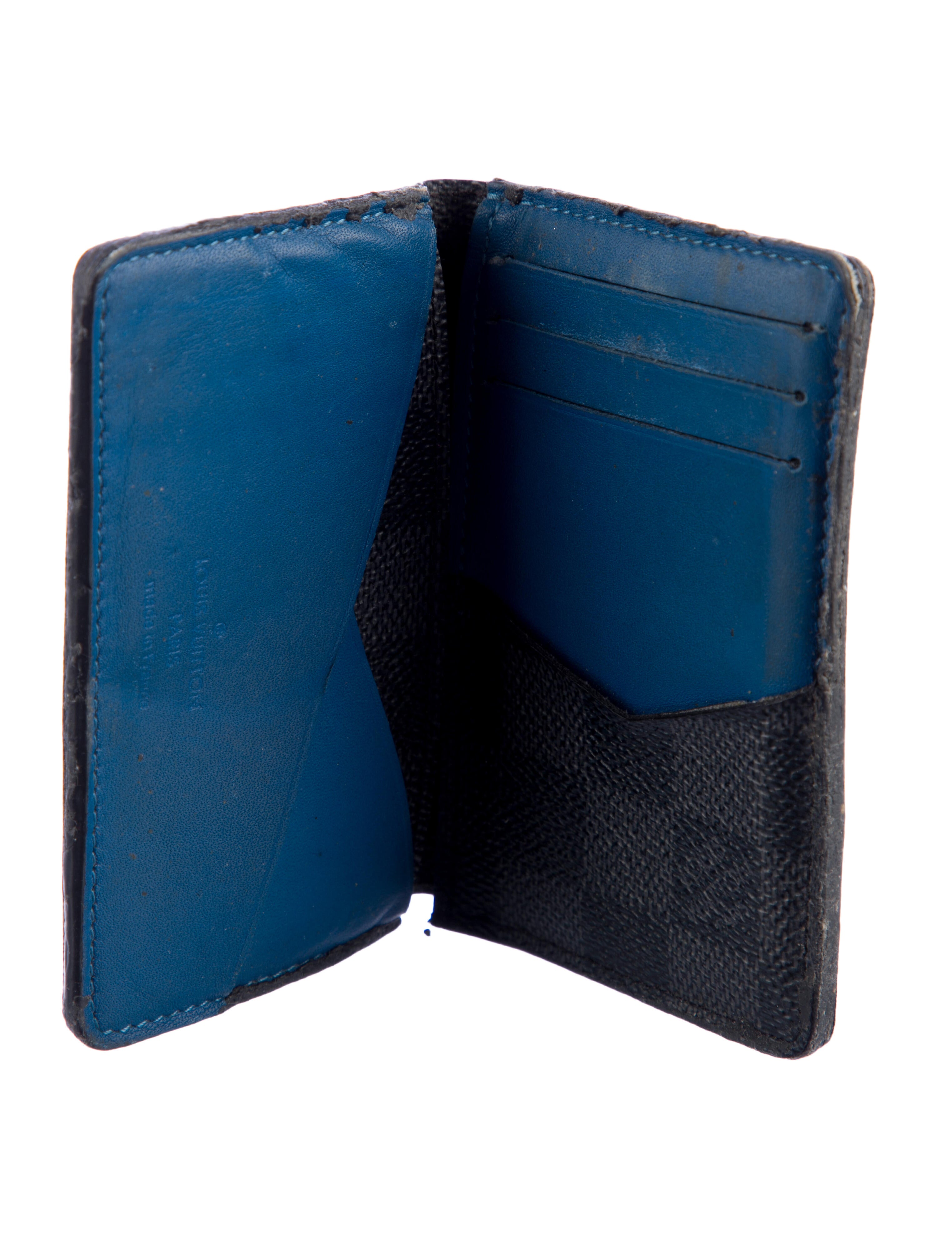 Louis Vuitton Damier Cobalt Coated Canvas Pocket Organizer