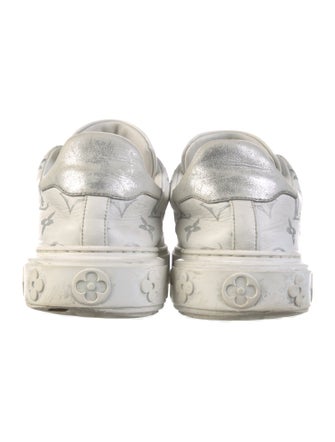 Louis Vuitton Leather Printed Sneakers