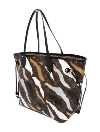 Louis Vuitton LV Monogram Neverfull w/Pouch MM