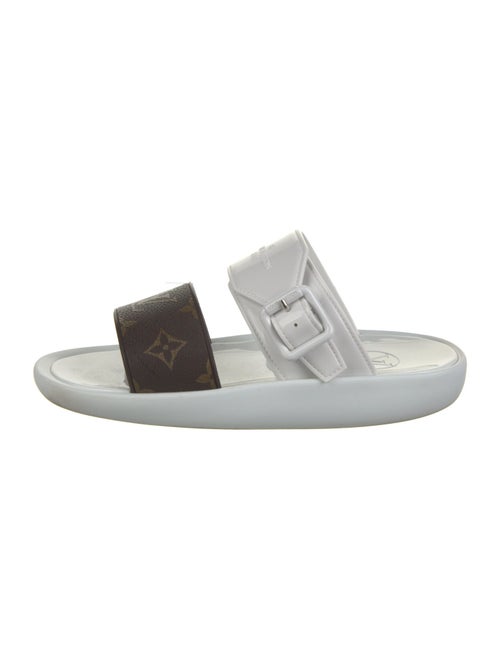 Louis Vuitton LV Monogram Rubber Slides