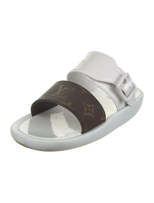 Louis Vuitton LV Monogram Rubber Slides