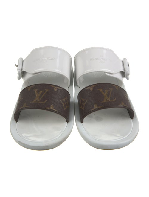 Louis Vuitton LV Monogram Rubber Slides