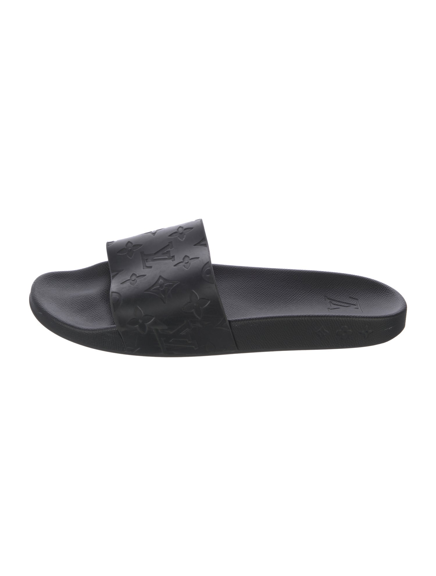 Louis Vuitton LV Monogram Rubber Slides