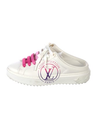 Louis Vuitton LV Monogram Leather Mules