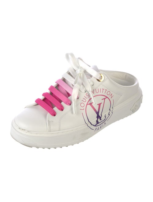 Louis Vuitton LV Monogram Leather Mules