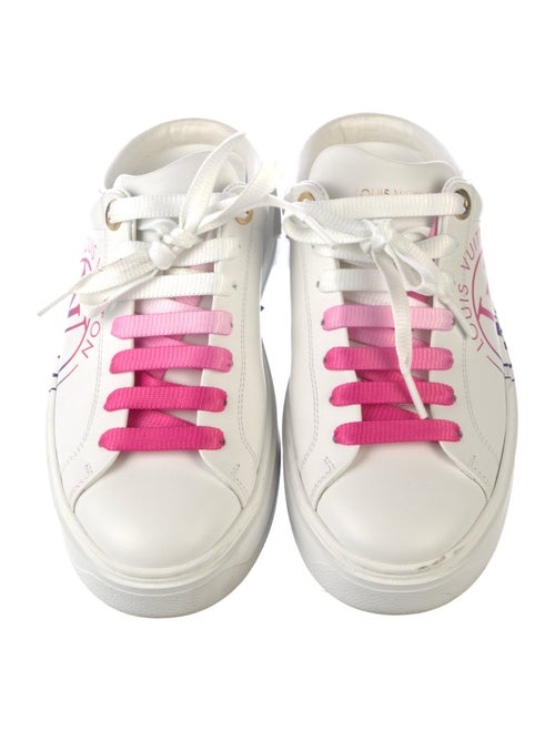 Louis Vuitton LV Monogram Leather Mules