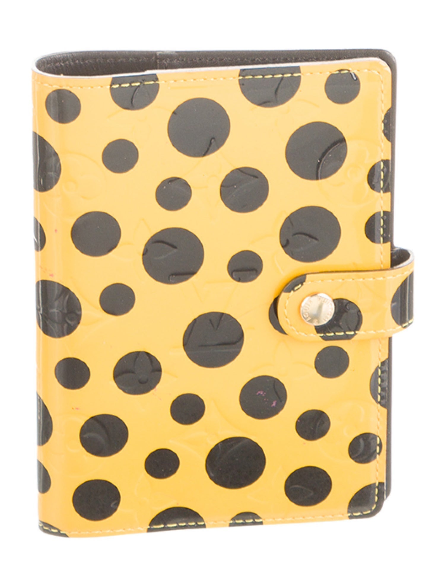 Louis Vuitton Vernis Kusama Infinity Dots Small Ring Agenda Cover