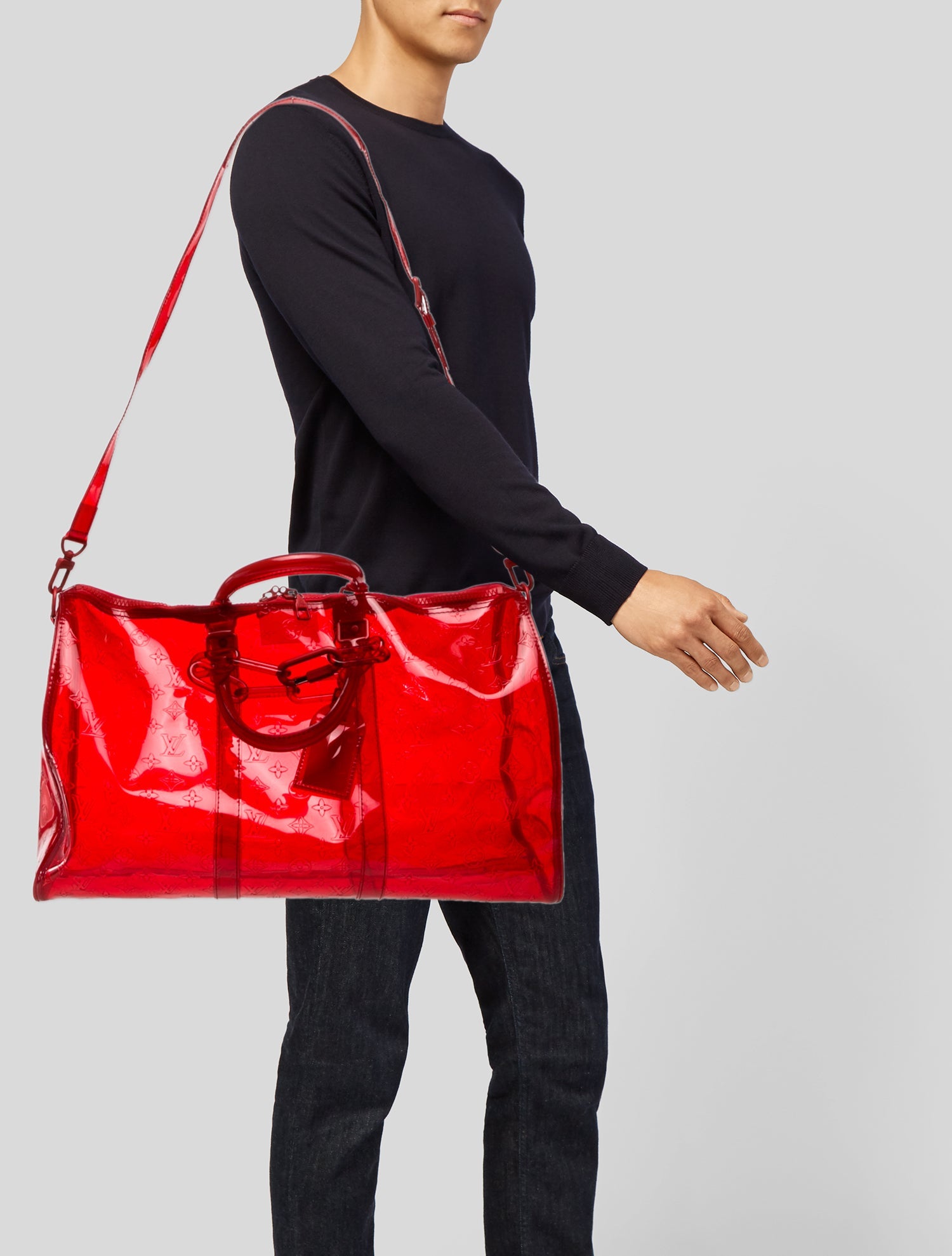 Louis Vuitton LV Monogram Keepall Bandouliere 50