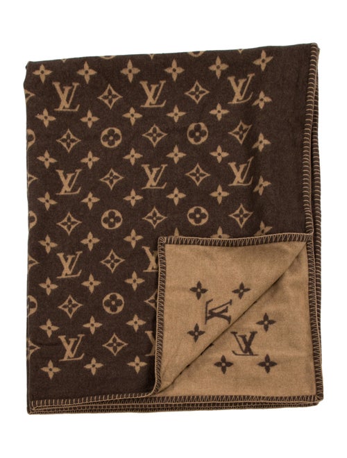 Louis Vuitton Neo Monogram Throw Blanket