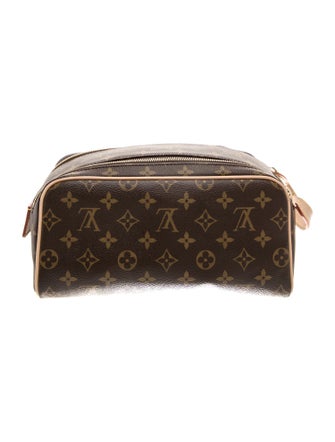 Louis Vuitton LV Monogram Dopp Kit Toilet Pouch