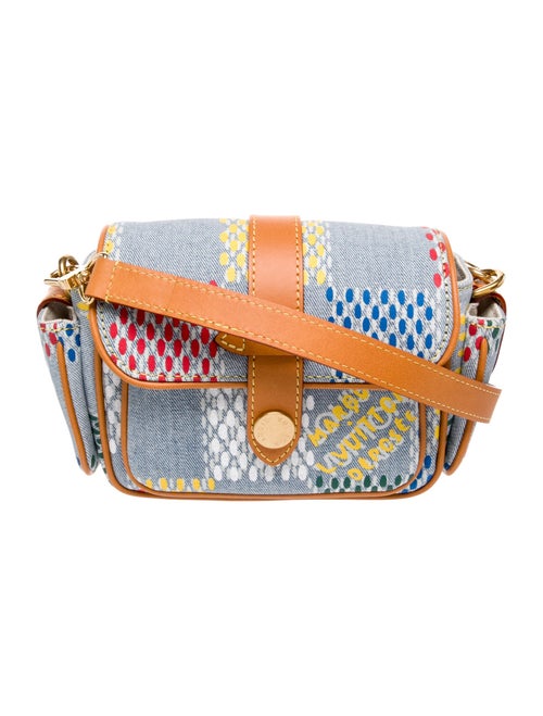 Louis Vuitton Denim Crossbody Bag
