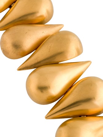 Louis Vuitton Brasse Palleur Petal Monogram Flower Teardrop Link Bracelet