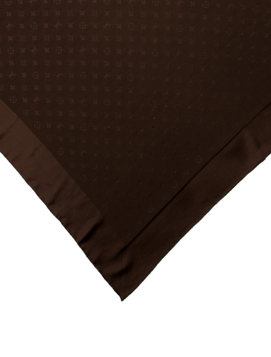 Louis Vuitton Silk LV Monogram Scarf