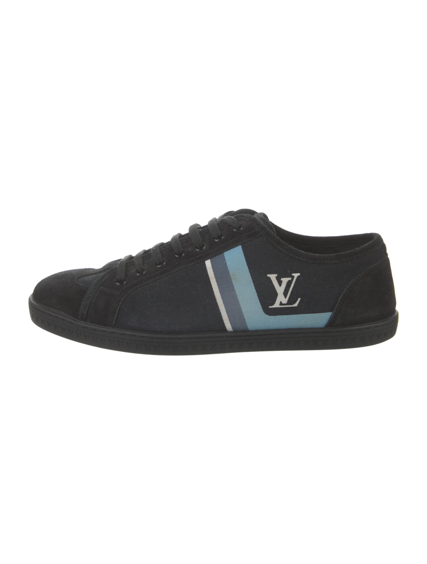 Louis Vuitton LV Monogram Suede Sneakers