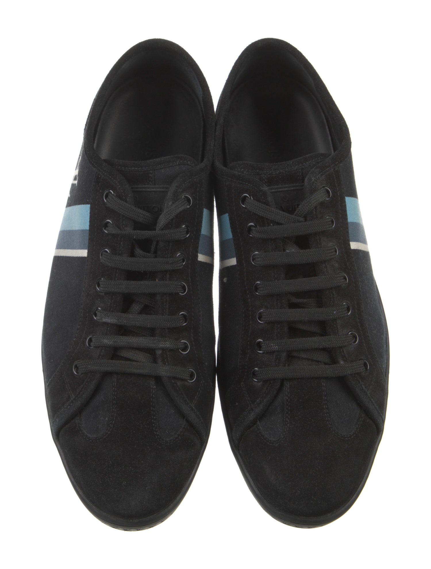 Louis Vuitton LV Monogram Suede Sneakers