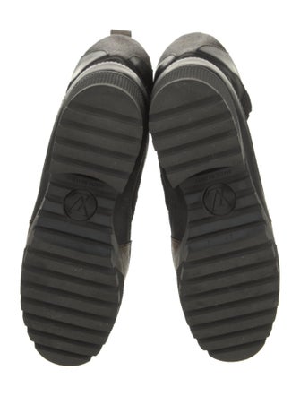 Louis Vuitton LV Monogram Suede Combat Boots