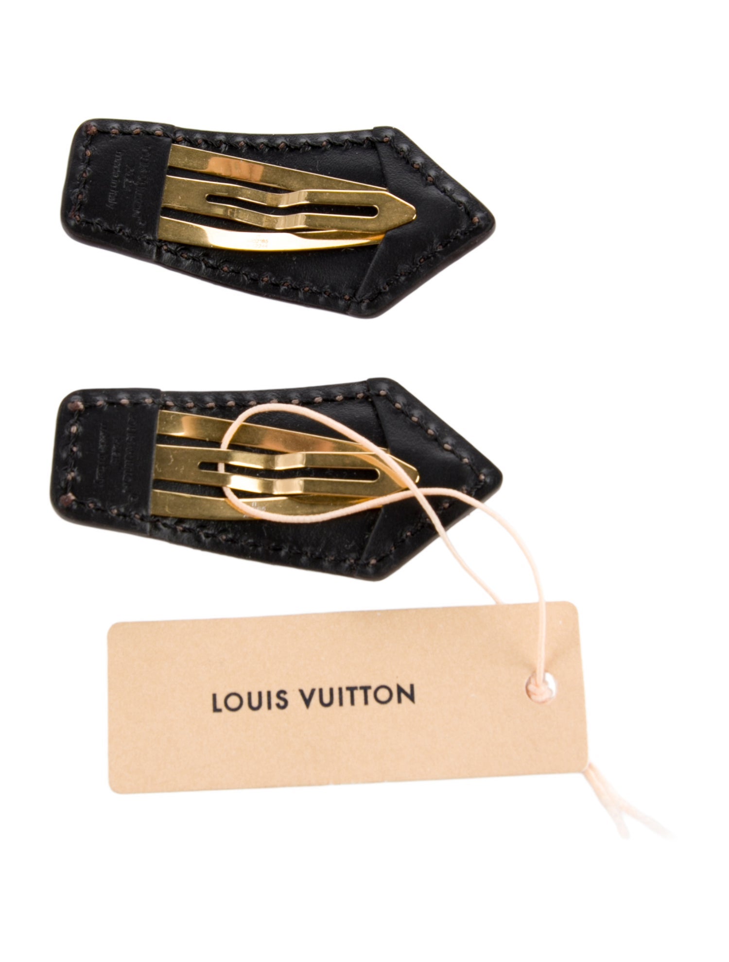 Louis Vuitton LV Backstage Mini Hair Clips w/Tags