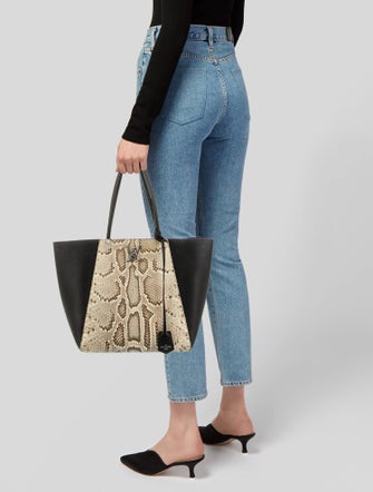 Louis Vuitton Python Lockme Cabas