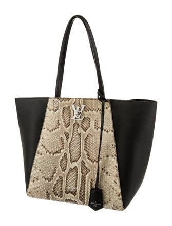 Louis Vuitton Python Lockme Cabas