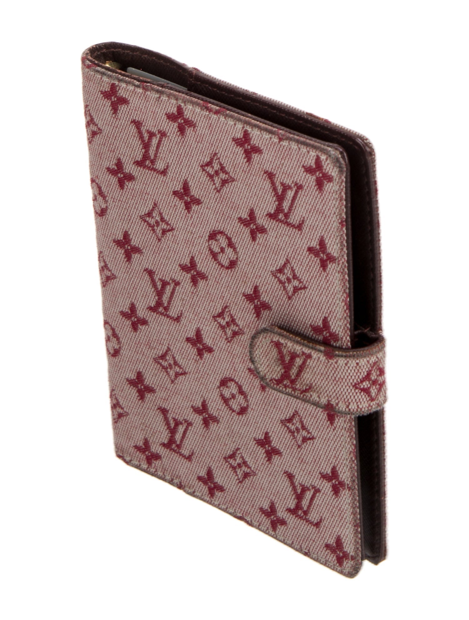 Louis Vuitton Mini Lin Small Ring Agenda Cover