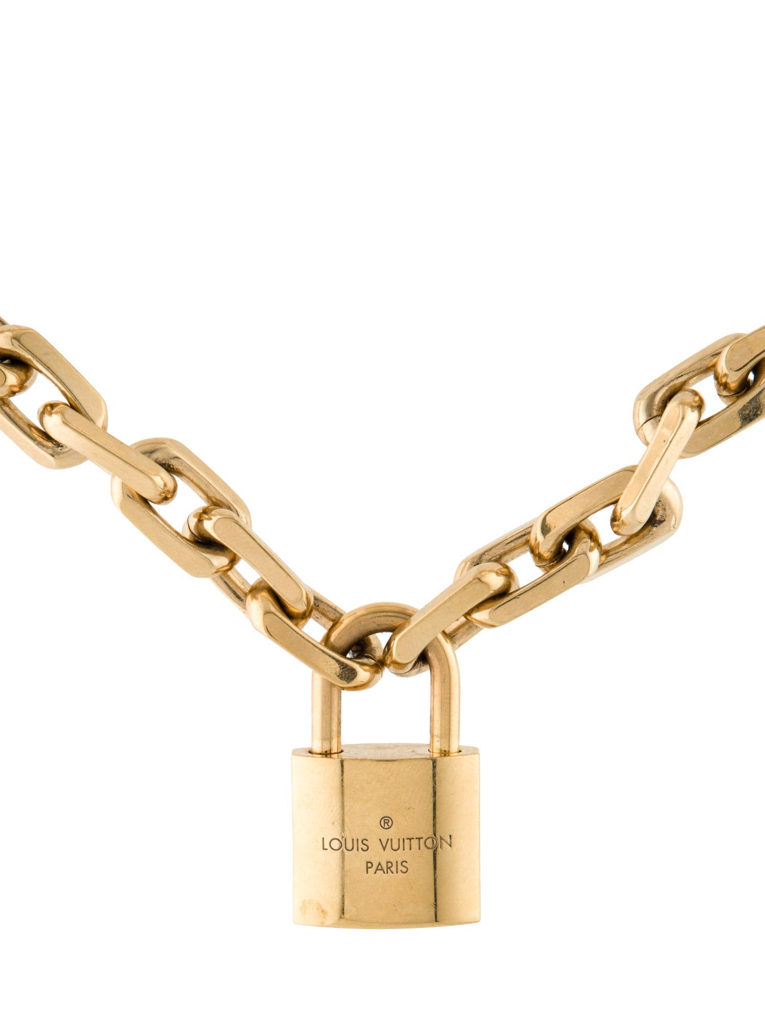 Louis Vuitton LV Cadenas Edge Necklace