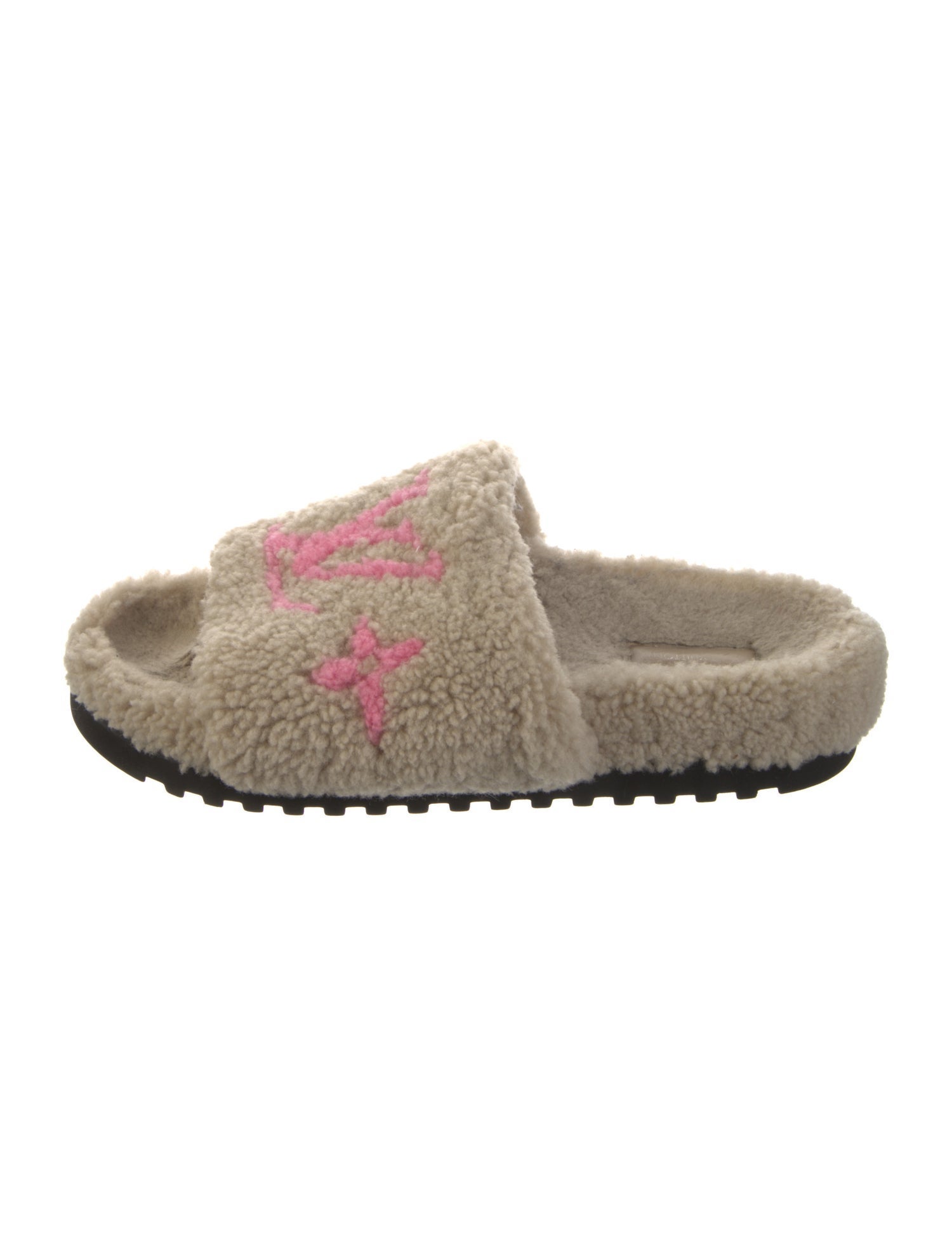 Louis Vuitton Shearling Printed Espadrilles