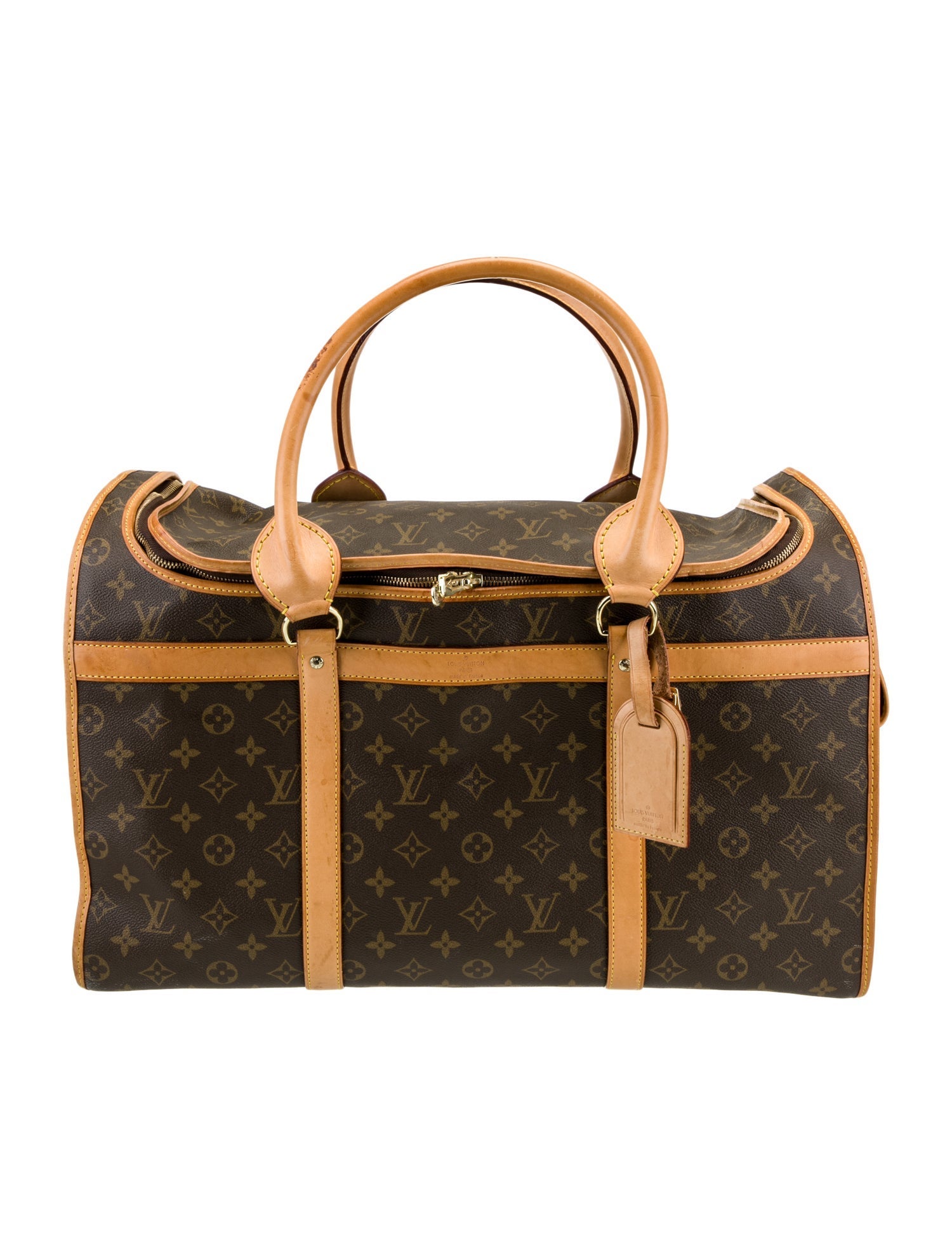 Louis Vuitton Monogram Sac Chien 50 Pet Carrier