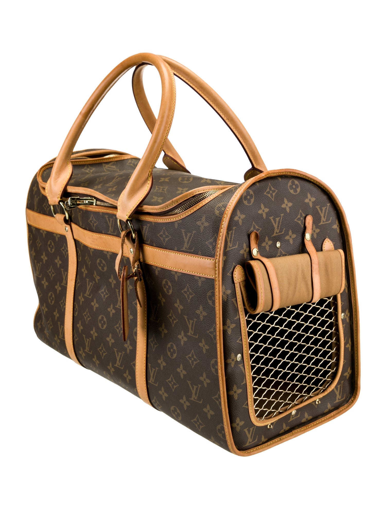 Louis Vuitton Monogram Sac Chien 50 Pet Carrier