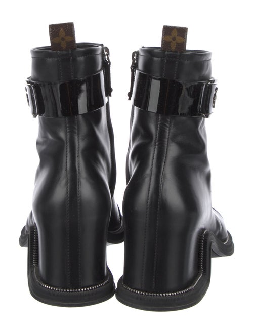 Louis Vuitton LV Monogram Leather Gladiator Sandals