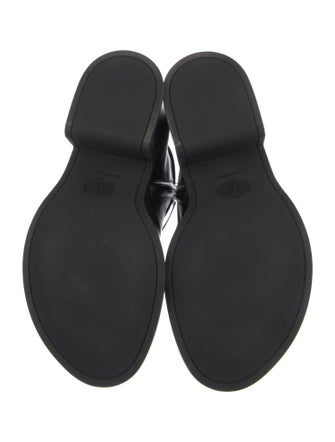 Louis Vuitton LV Monogram Leather Gladiator Sandals