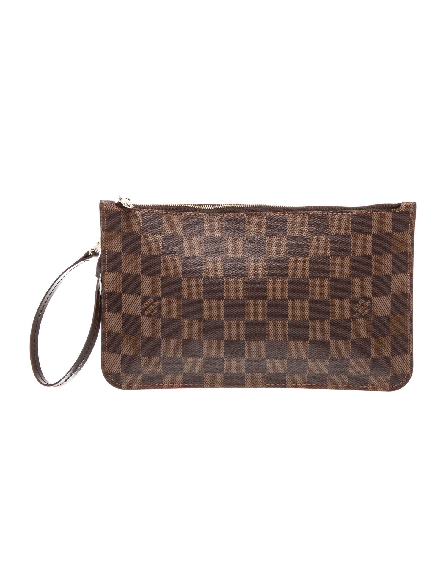 Louis Vuitton Damier Ebene Neverfull Pouch